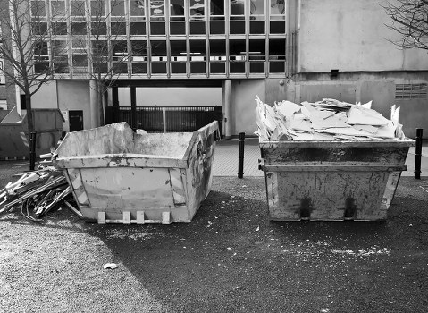 Commercial rubbish collection in Hoxton