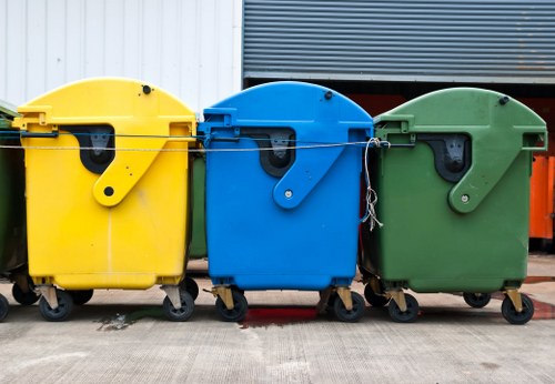 Eco-friendly waste disposal practices in Hoxton construction