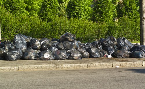Eco-friendly moving practices with sustainable materials.