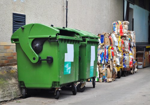 Commercial waste management services in Hoxton