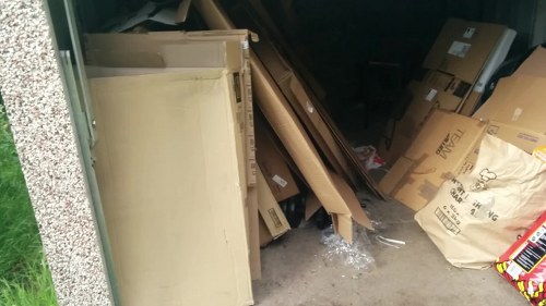 Various sizes of skips available for hire in Hoxton