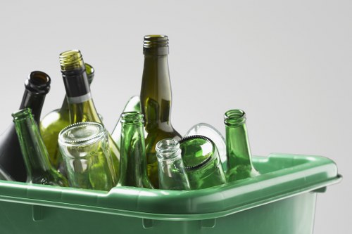 Recycling process for construction waste in Hoxton